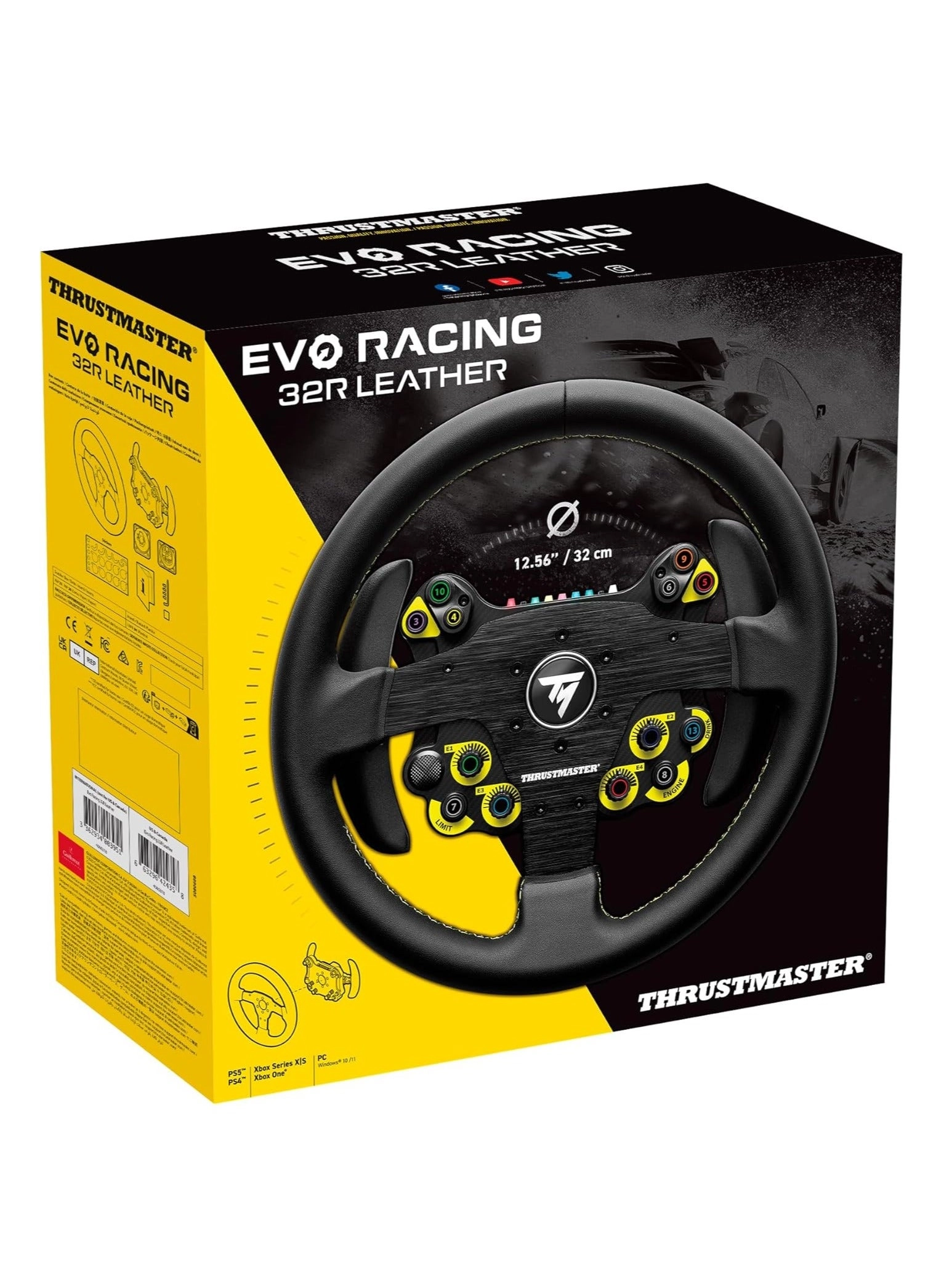 Evo Racing 32R - Black PS5 PS5 Pro PS4 XBOX Series X/S One PC