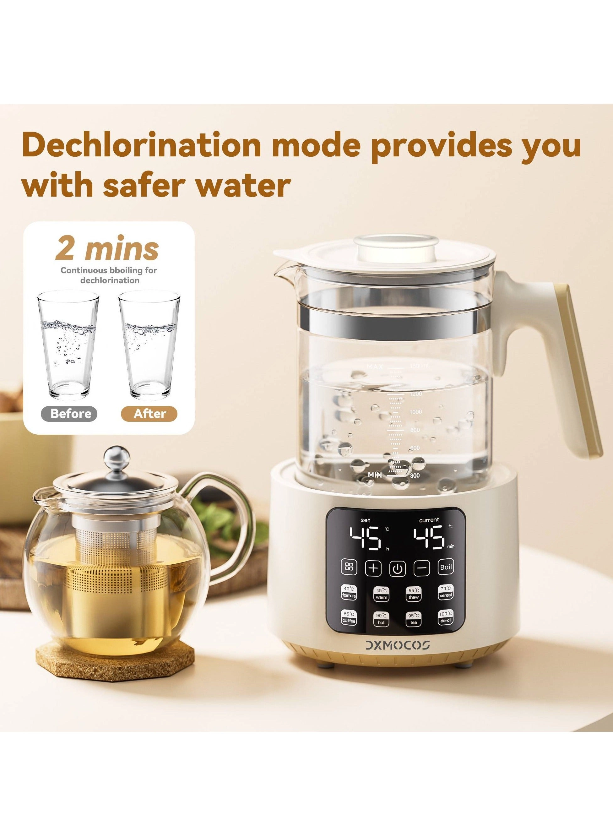 Temperature Control Electric Kettle