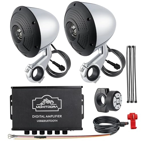 Motorcycle Bluetooth Amplifier & Speakers - 2