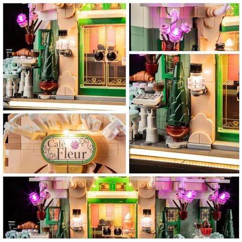 LED Light - Plastic for LEGO Icons French Café 10362