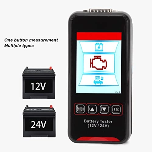 Car Battery Tester - 12V 24V