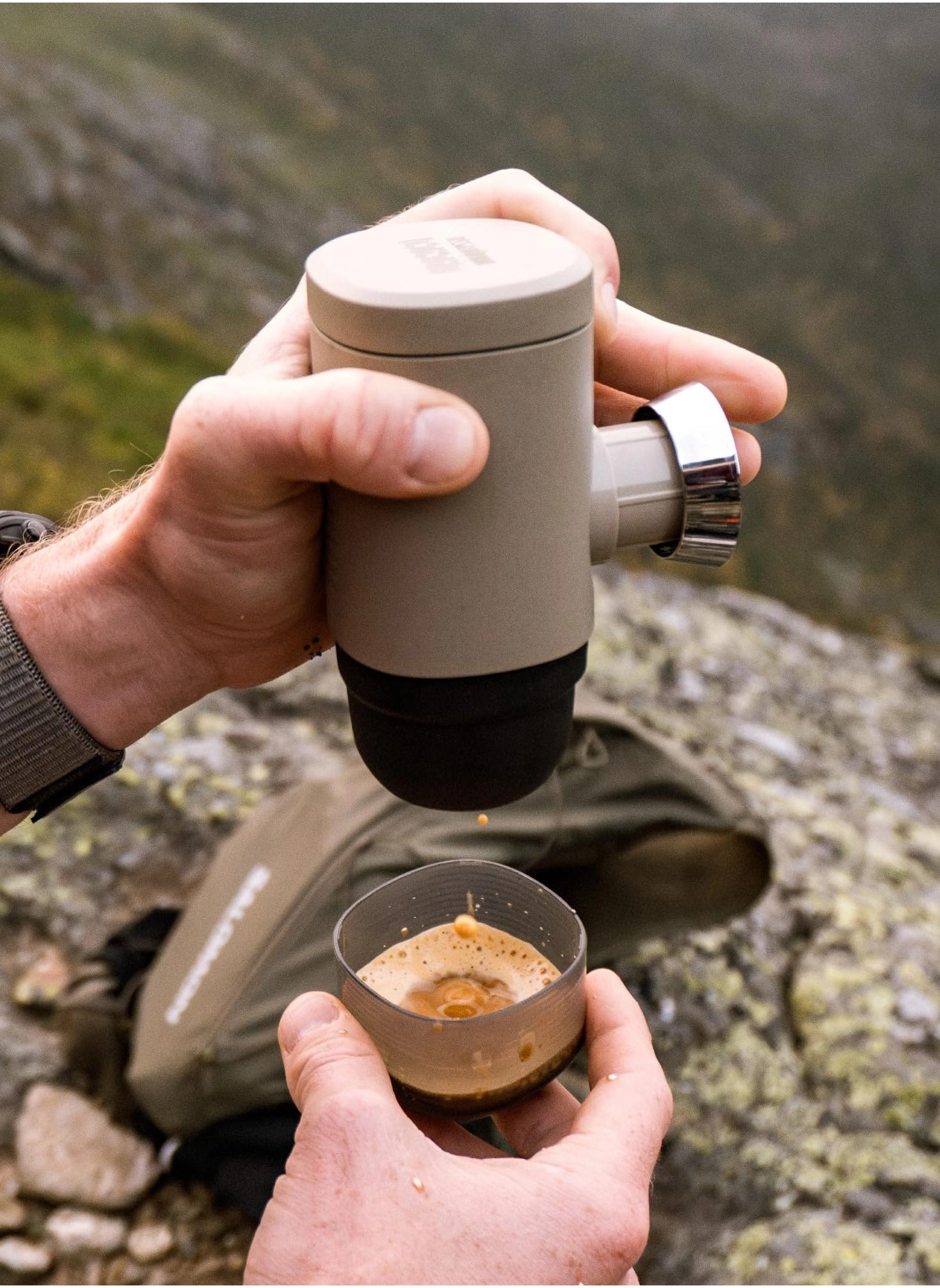 Portable Espresso Machine Manual Nespresso-Compatible 152745