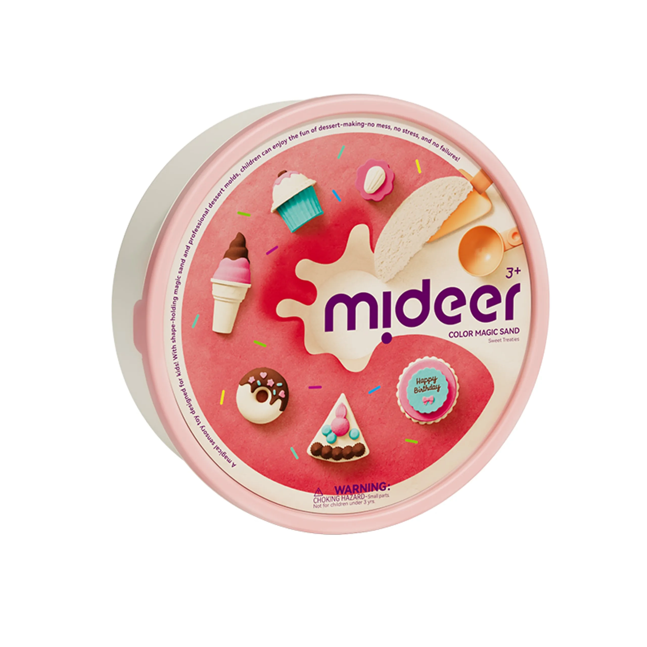 MIDEER Velvet Magic Sand Set - 3+ years
