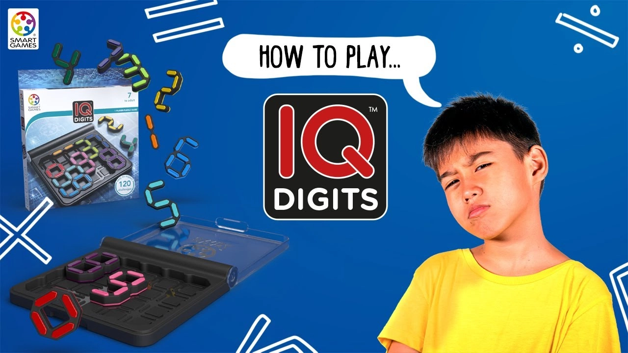 IQ Digits - 120 Challenges Age 7+