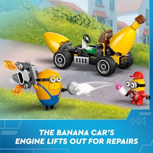Despicable Me 4 Minions and Banana Car