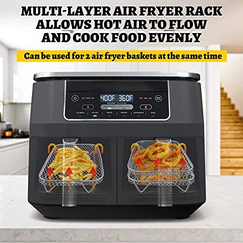 Air Fryer Rack - Stainless Steel 3 Pcs