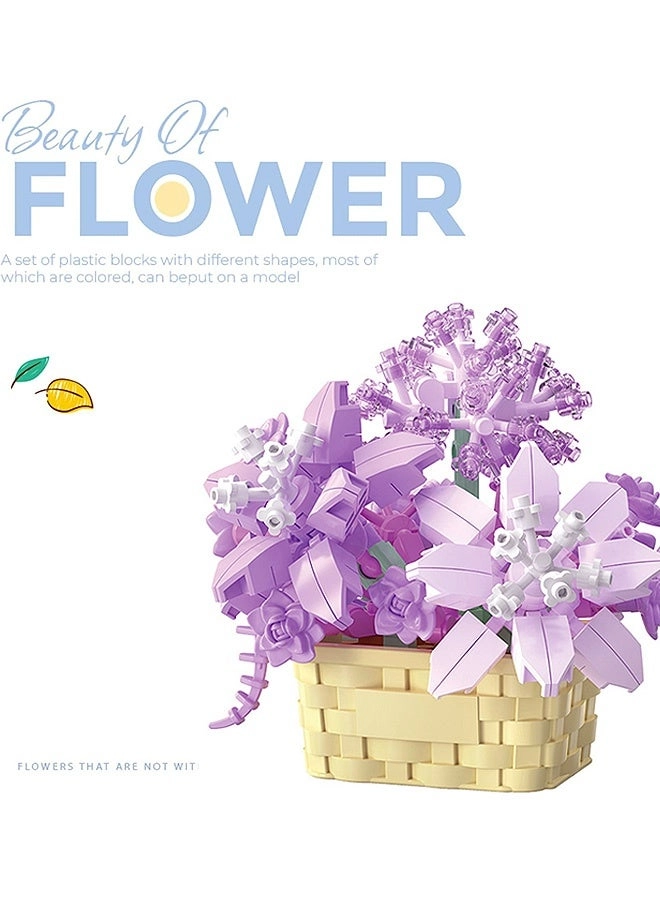 Mini Flowers Building Block Set - Flowerpot Succulent