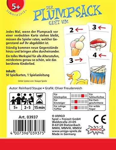 Plumpsack geht Um - Card Game (German)