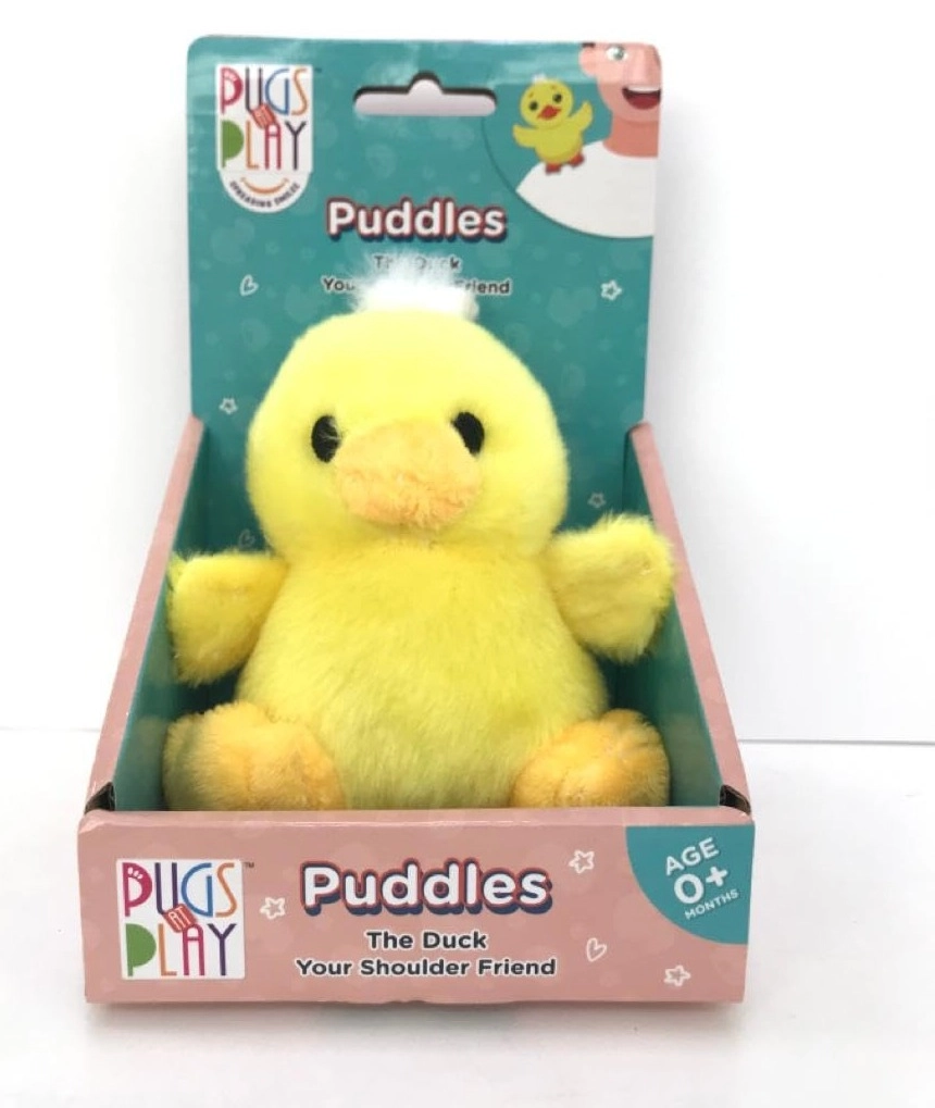 Pugs At Play Puddles - 10 cm