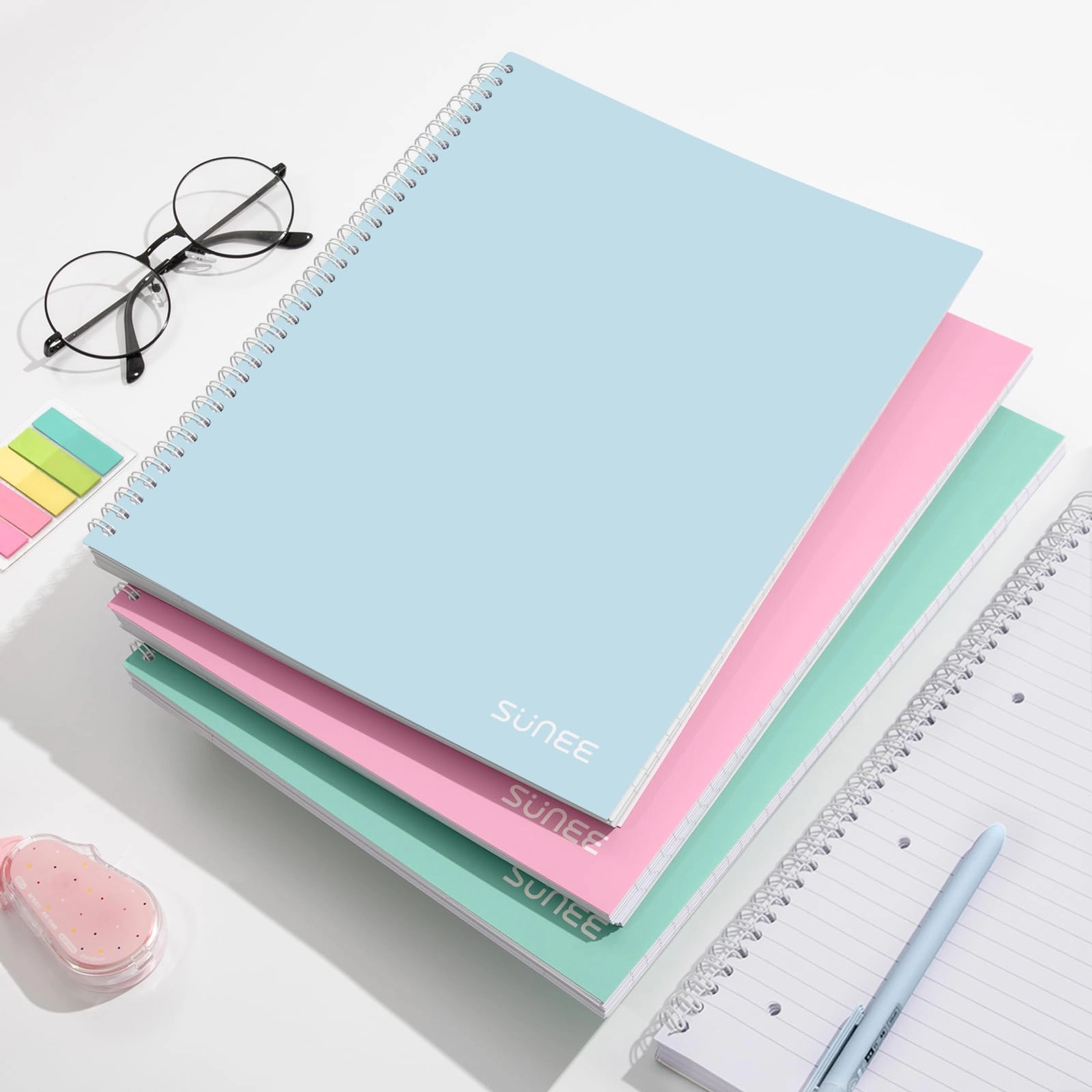 Notebook A4 Spiral - Lined 100 Sheets