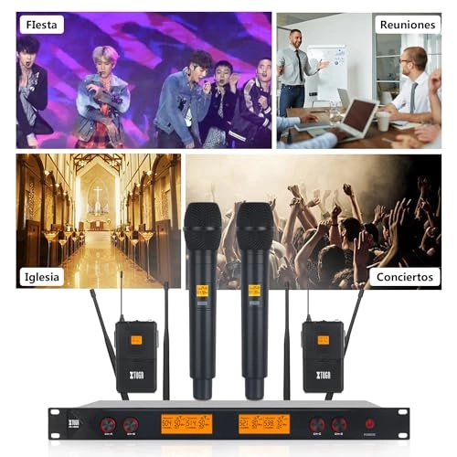 A400 - 2 Handheld 2 Bodypacks UHF