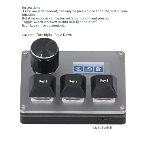 Mini 3 Keys Keypad - Wired