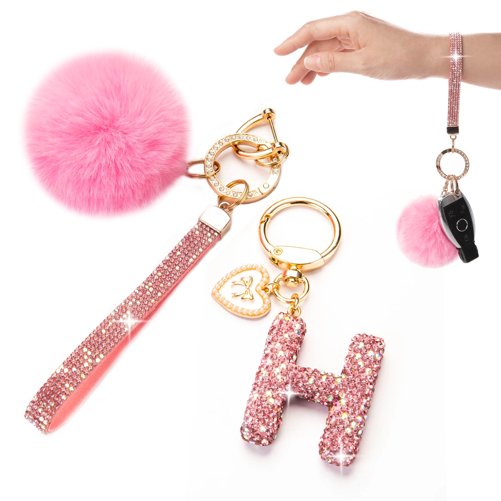 Initial Keychain - Letter