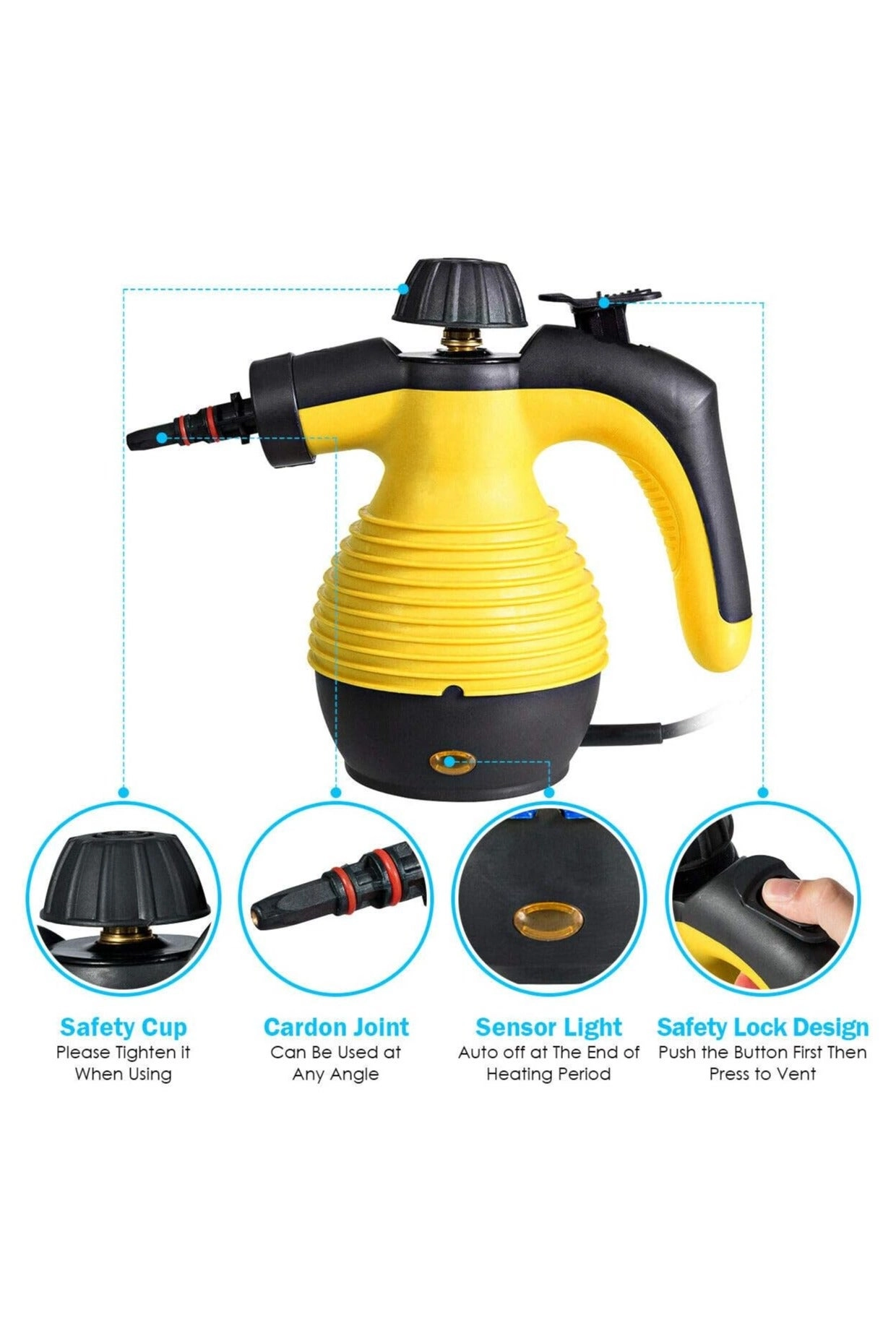 Handheld Steam Cleaner - 3.0bar 350ml