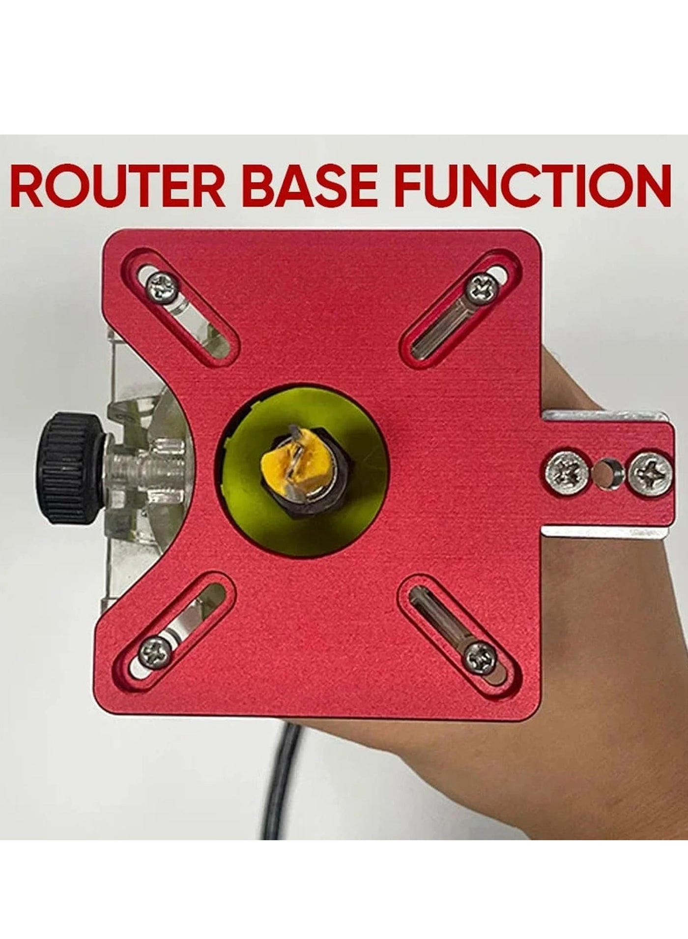 Router Milling Groove Bracke