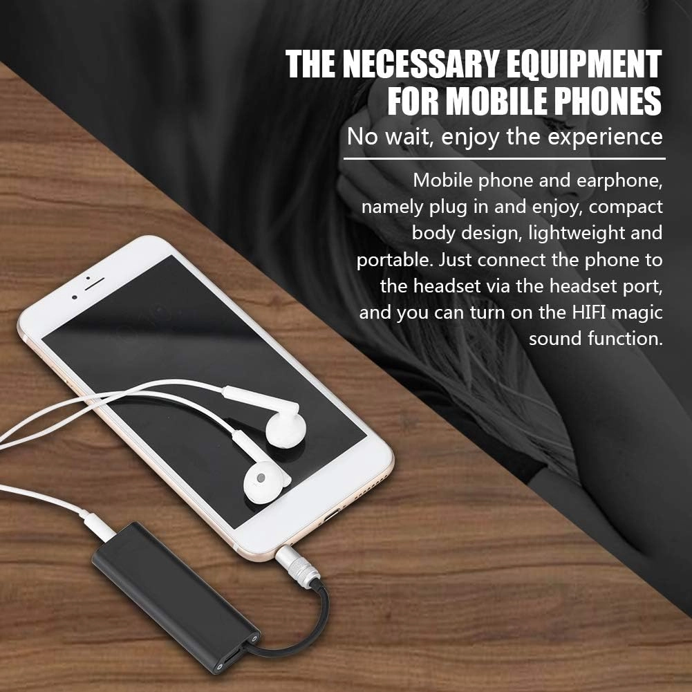 HiFi Headphone Amplifier - Portable 3.5mm 200Mah