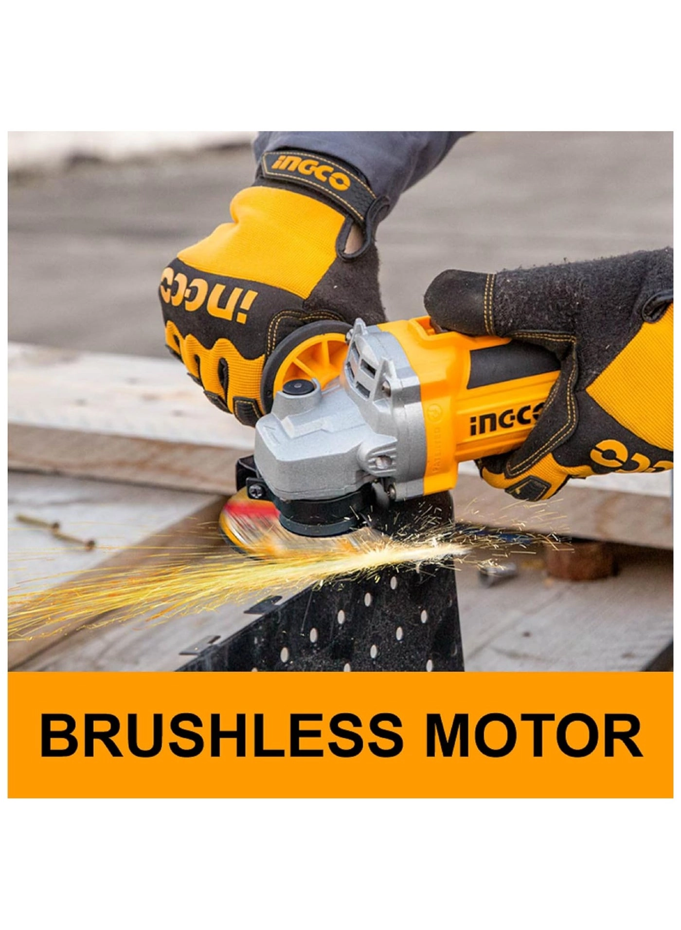 Cordless Angle Grinder - 115mm Kit