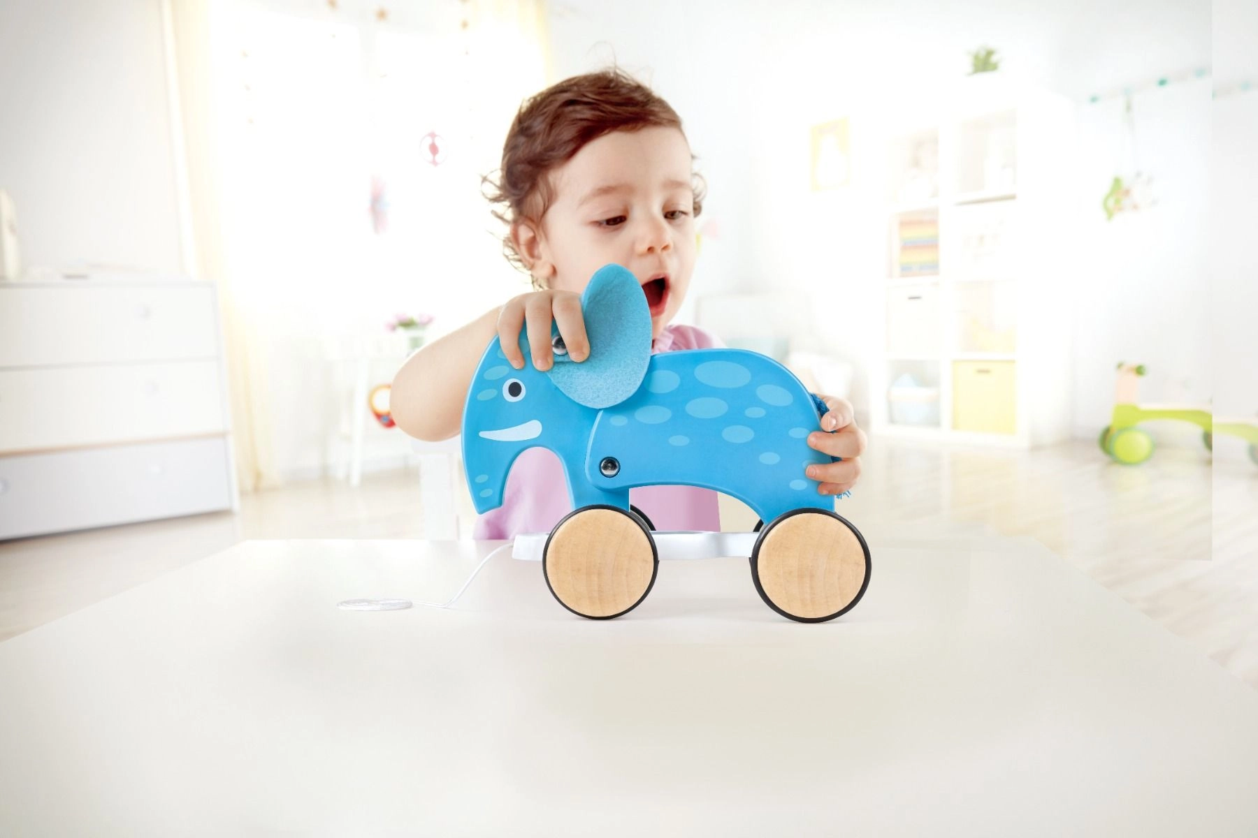 Elephant Pull Along Toy - Elephant
