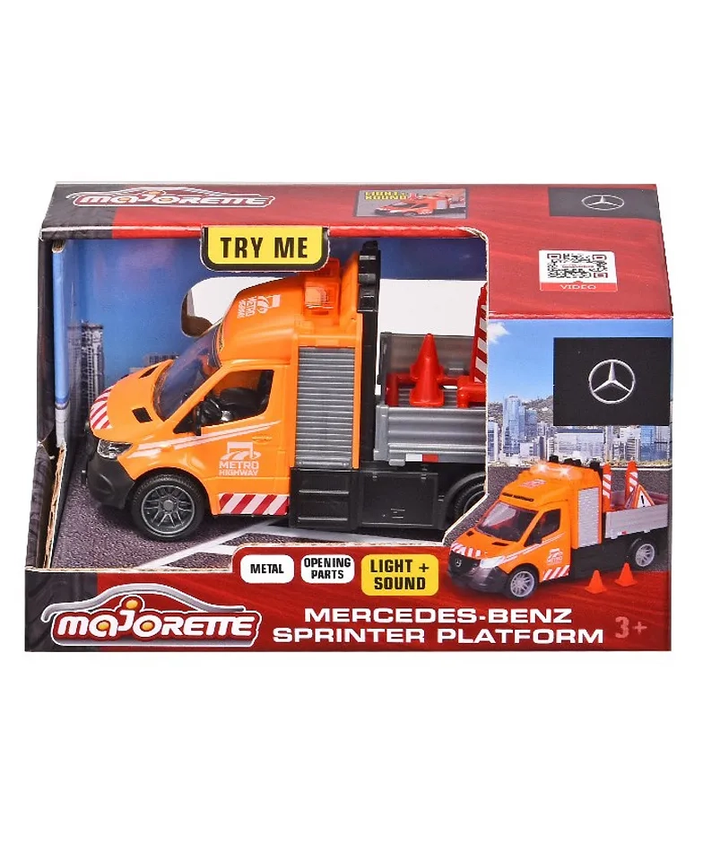 Mercedes-Benz Sprinter Platform - 15 cm Orange