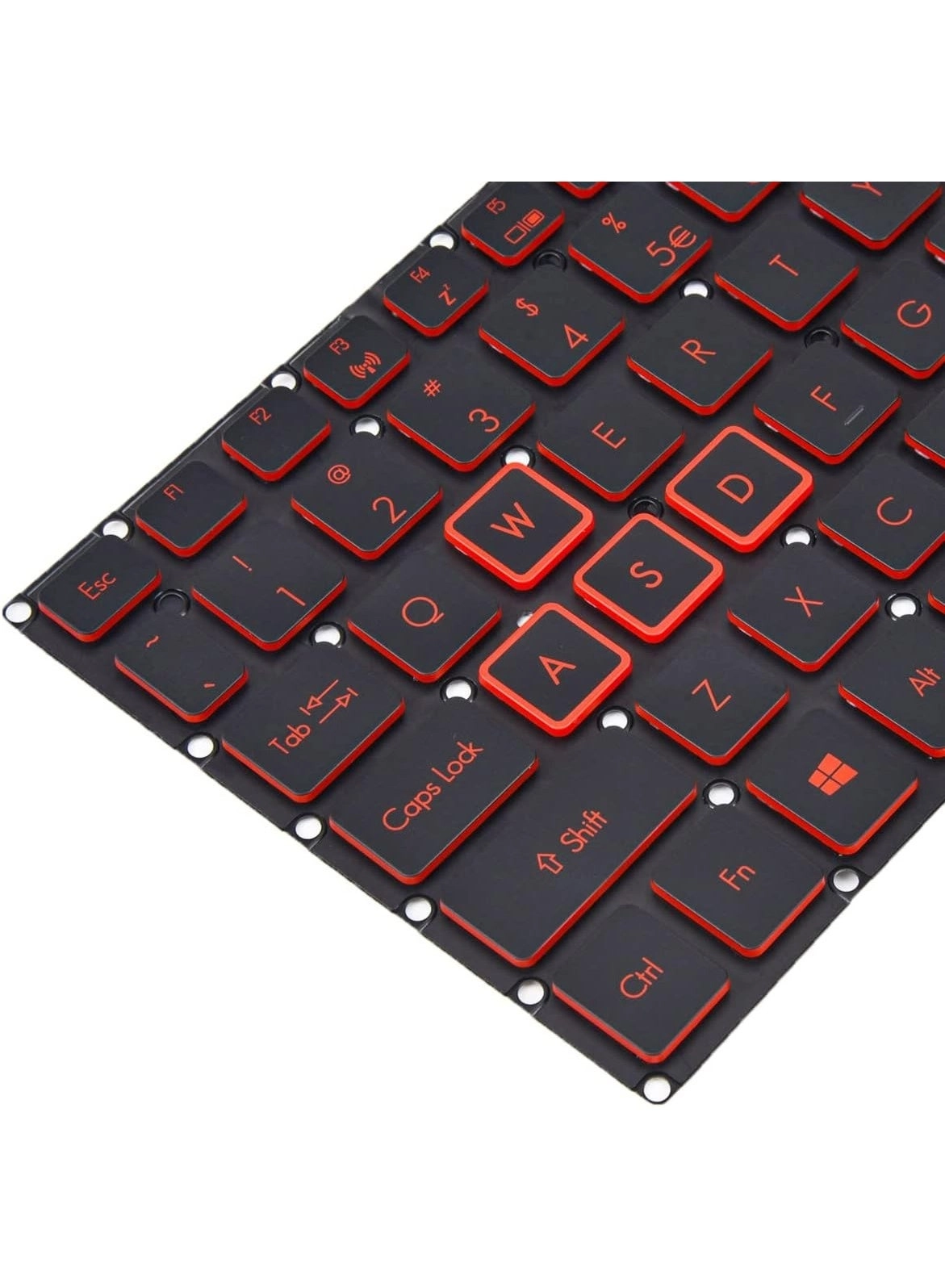 Nitro 5 - Red Frame Backlit US Layout