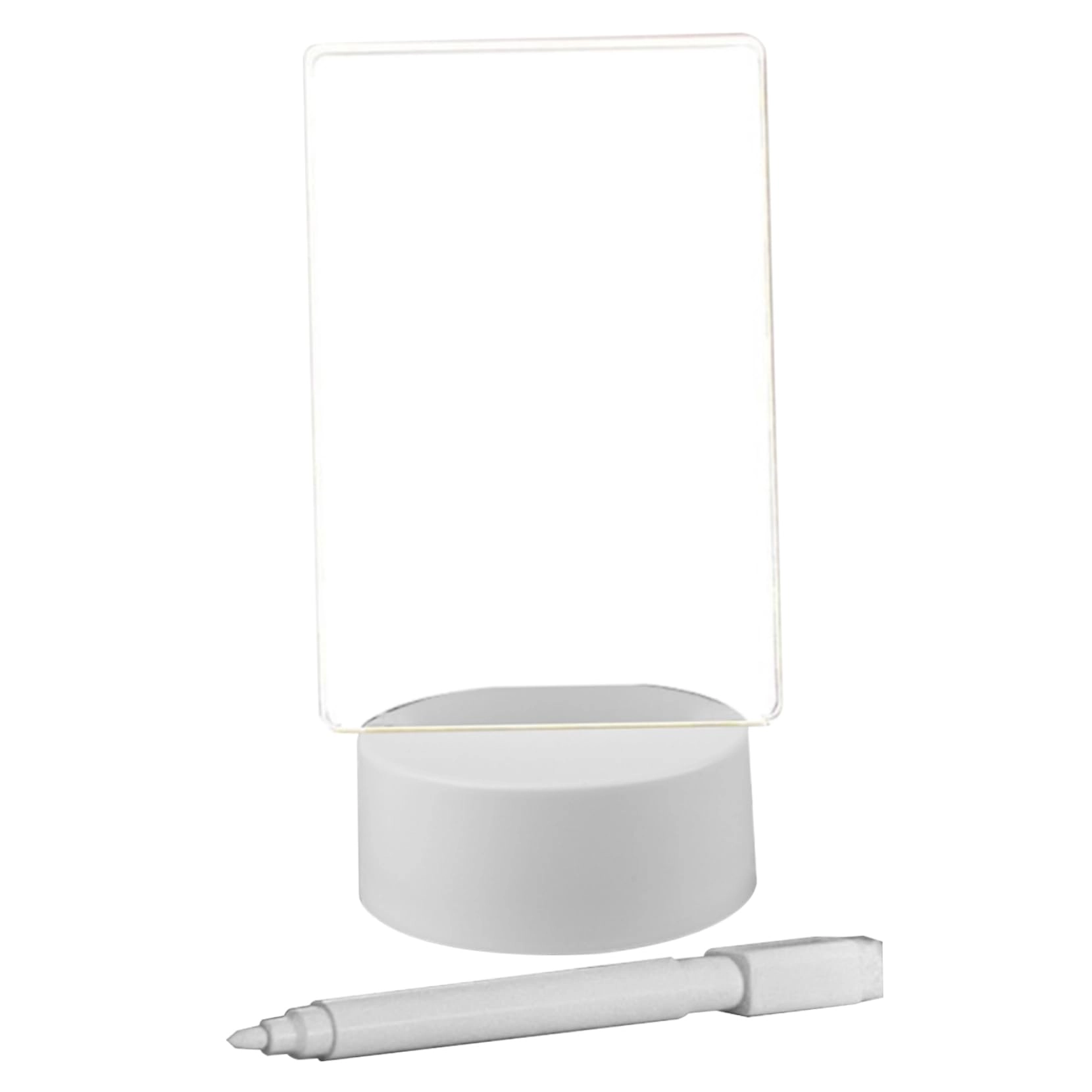 Houolsator LED Note Board - Acrylic Warm Yellow LED USB & Battery Powered