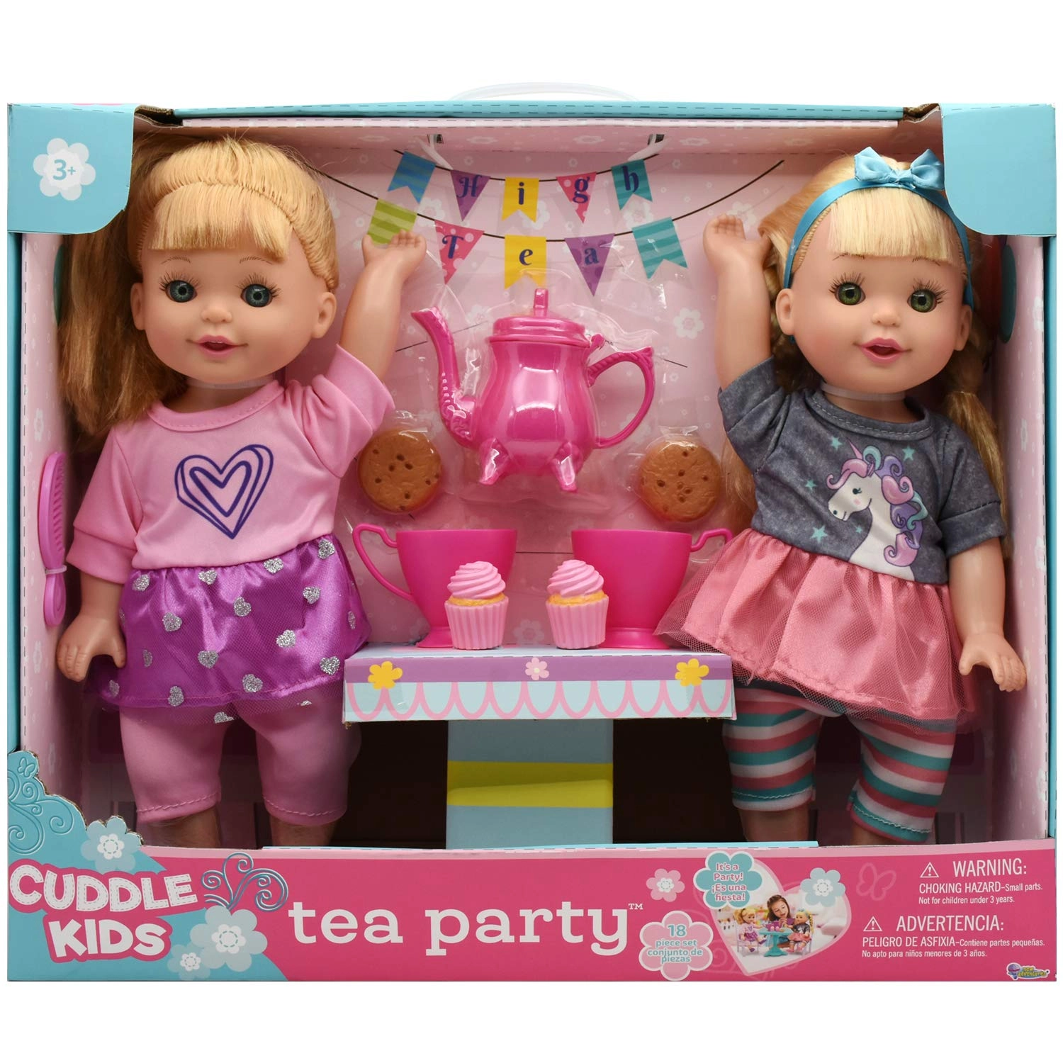 Baby Maziuna Tea party - 2 dolls Multicolor Ages 3+