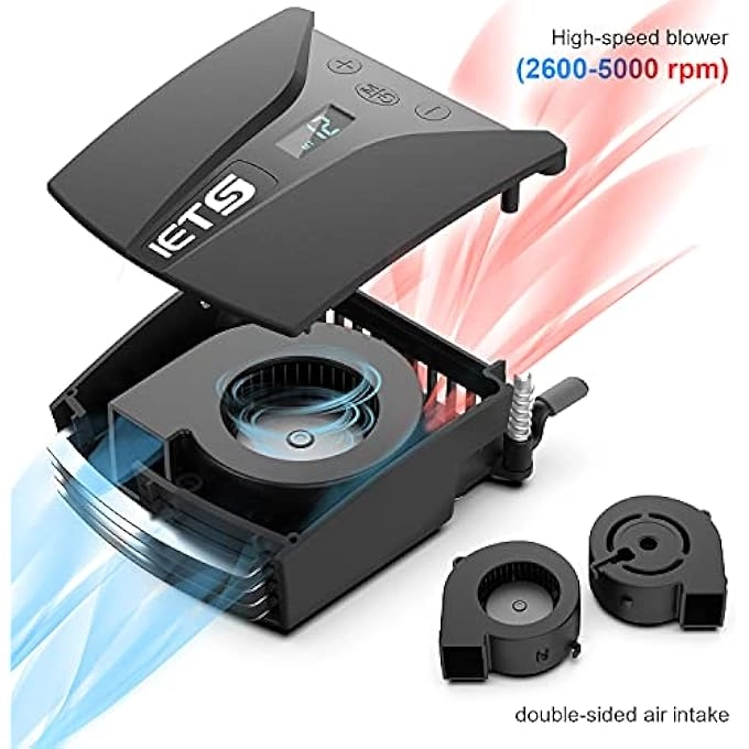 LAPTOP FAN COOLER - 13 WIND SPEEDS Temperature Display