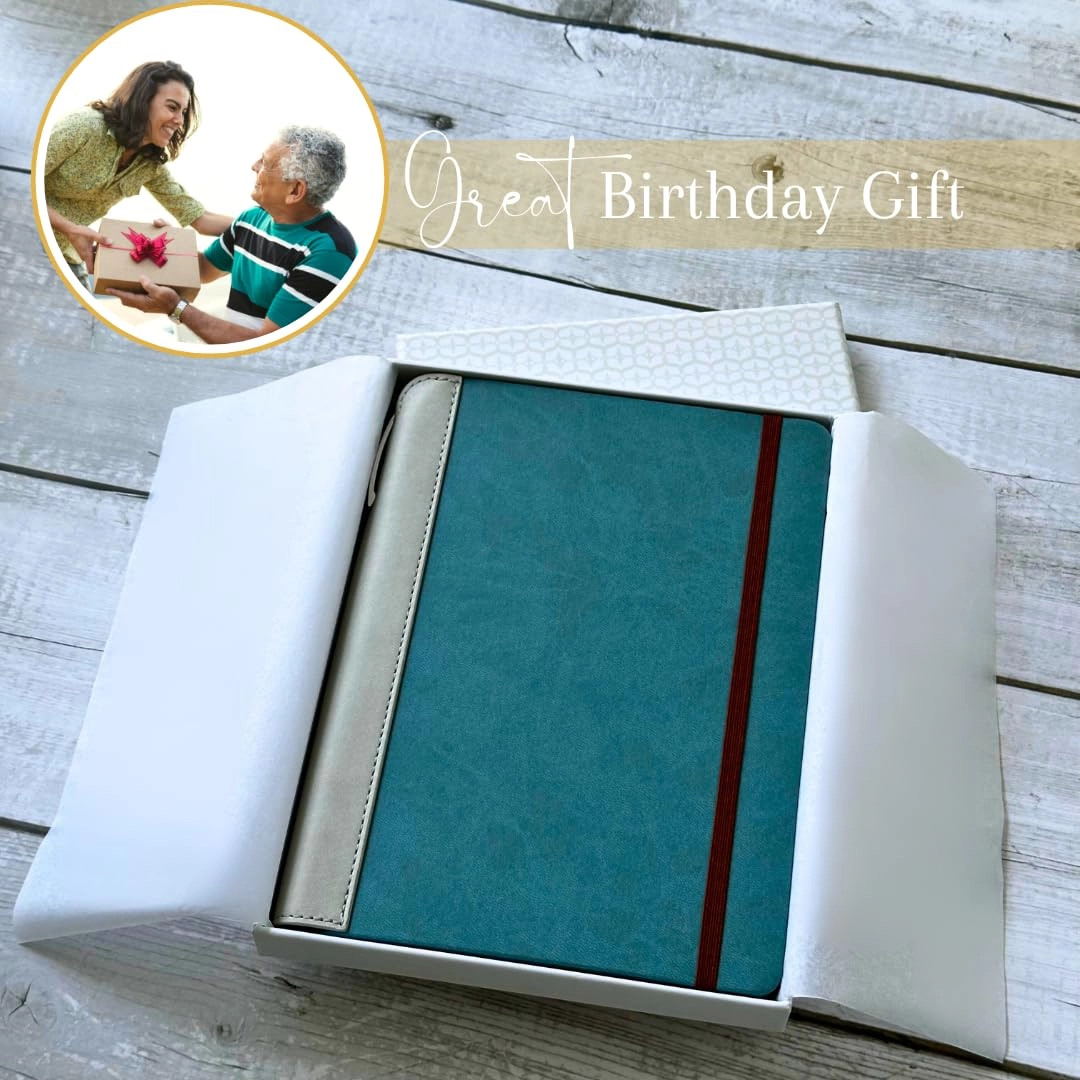 Compass Journal A5 Hardcover - Lined 192 Pages Gift Set