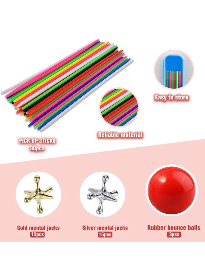 Pick Up Sticks + Metal Jacks