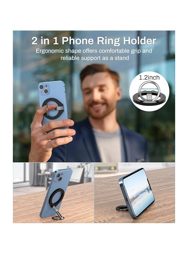 Rcp200 - Magnetic Phone Grip Adjustable Phone Ring Holder