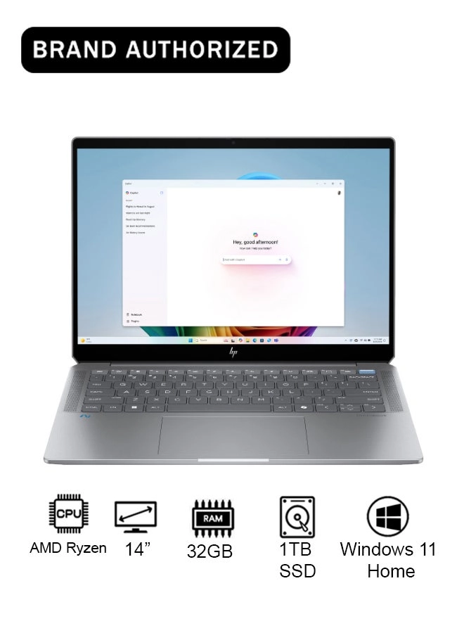 HP OmniBook B69L0EA 14-FD0000NE - 14'' Ryzen 9 HX 375 32GB DDR5 1TB SSD