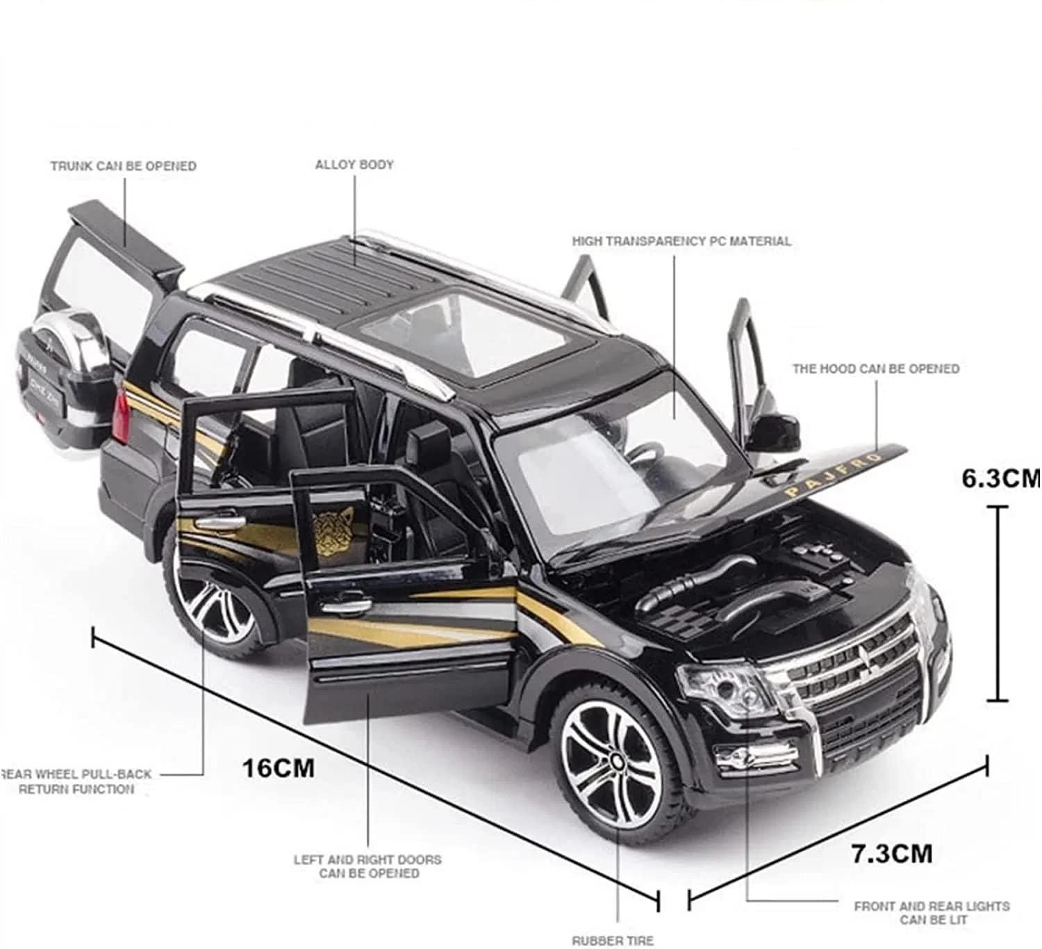 8x8 SUV Pickup - 1:32 1.0 Count