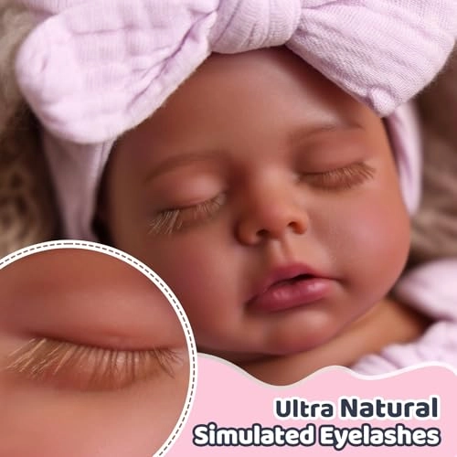 Daisy Reborn Baby Doll - 12 Inch Black Girl Ages 3+