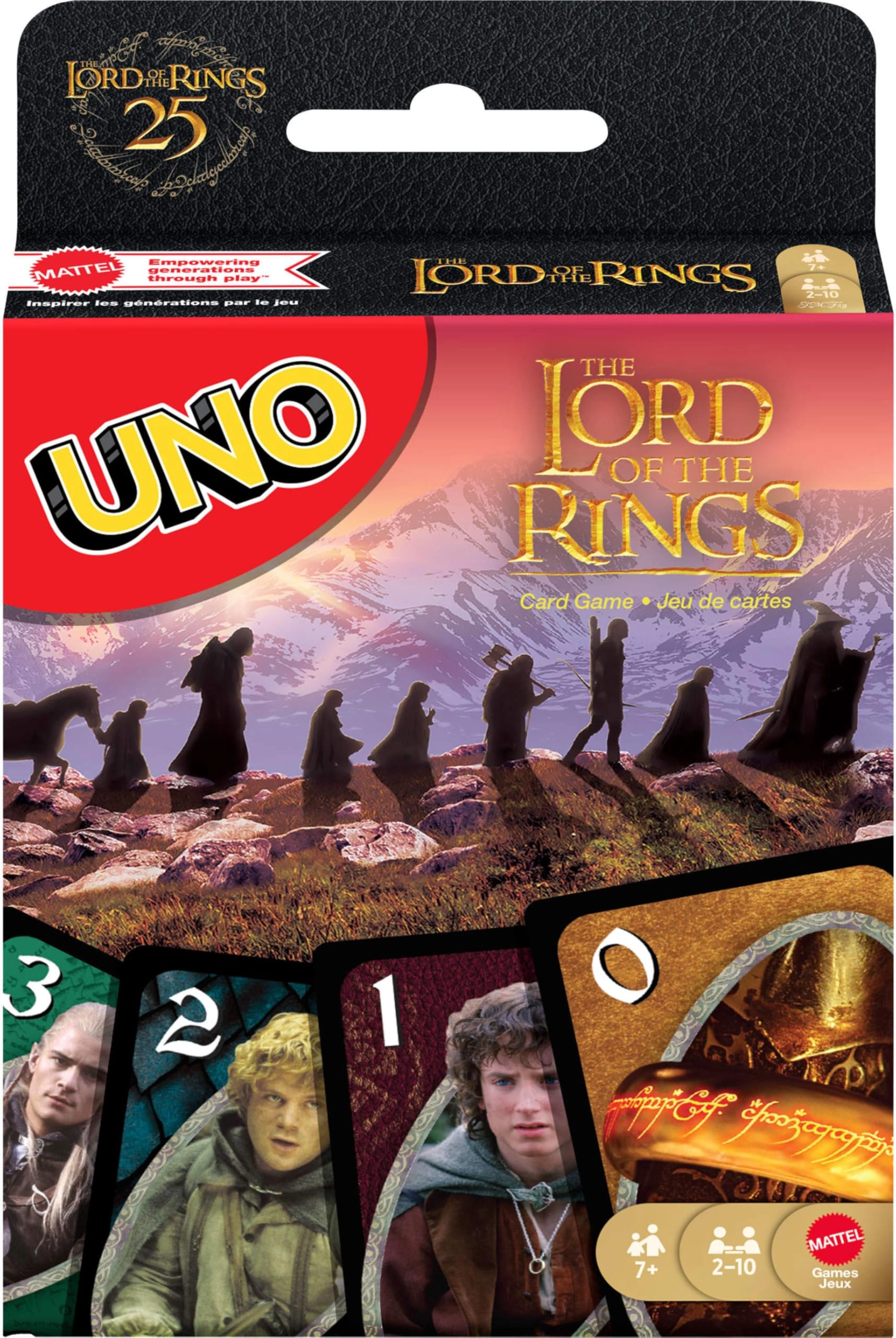 Mattel Games UNO Lord of the Rings - 0 - 20 years Turkish