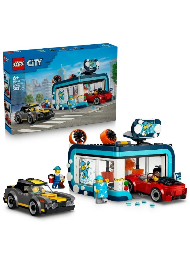 LEGO City Drive-Through Car Wash (60497)