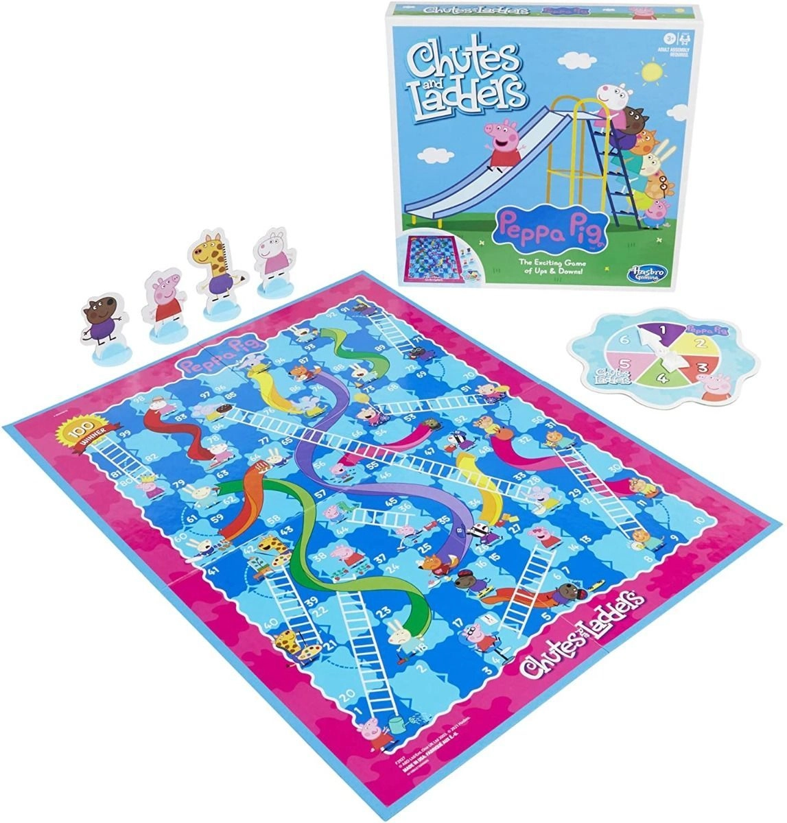 Hasbro Chutes and Ladders: Peppa Pig Edition