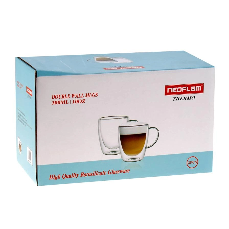 Double Wall Mug - 2 pcs - 250 ml