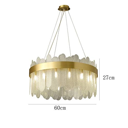 Molecular Chandelier - G9 Copper and glass 90*27*30cm