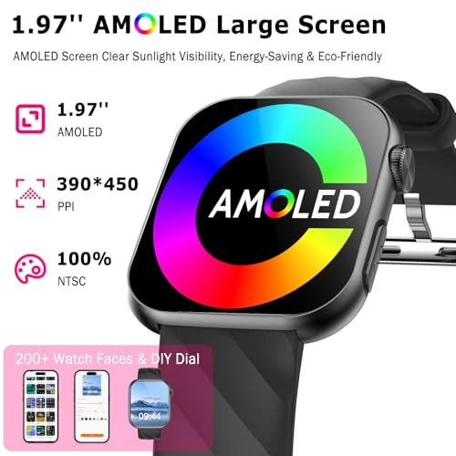 2025 ECG Smart Watch - 1.97" AMOLED 350mAh Battery