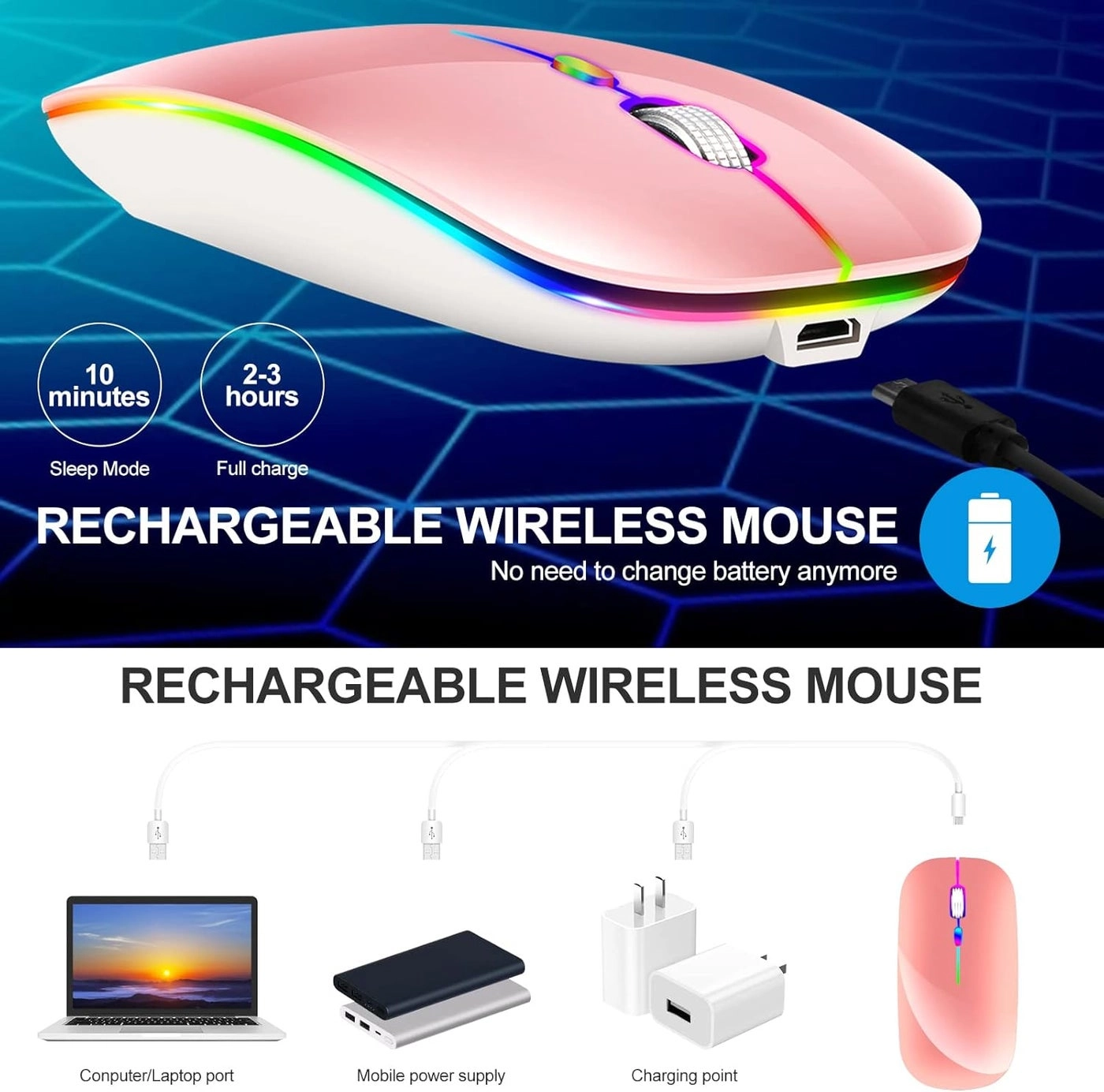 Rechargeable Mouse - Bluetooth
