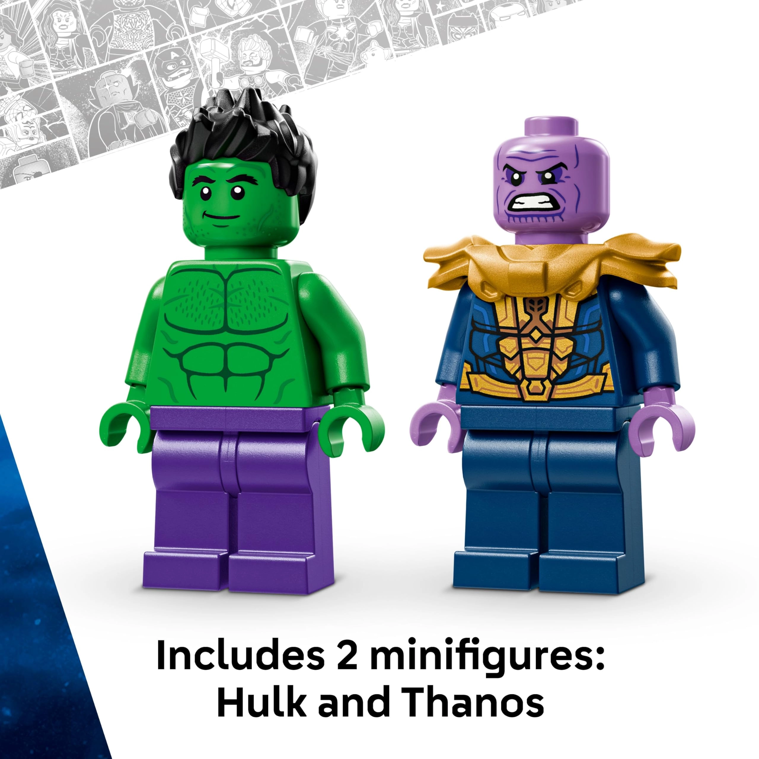 Marvel The Hulk Truck vs. Thanos (76312)