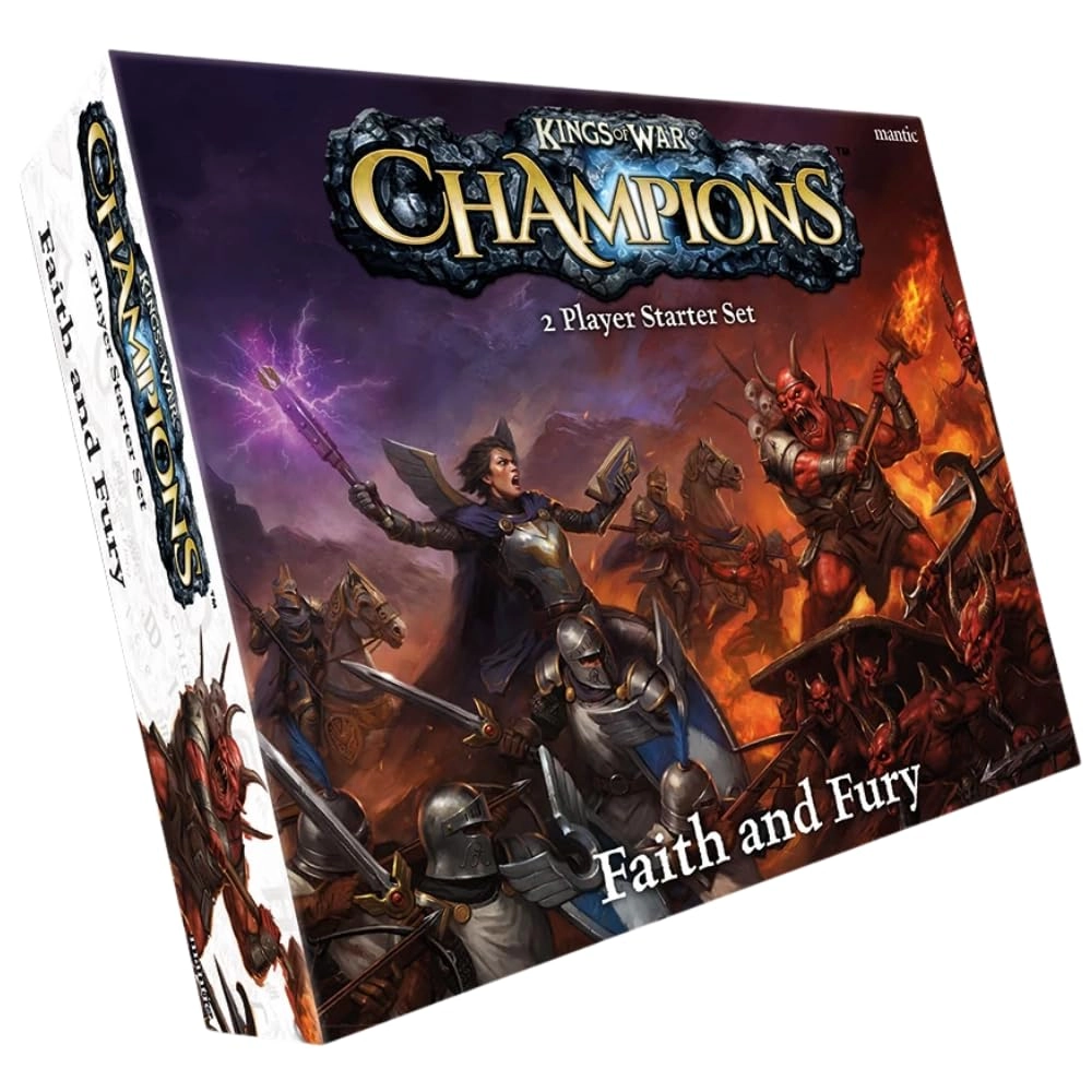 Mantic Kings of War Champions: Faith & Fury - Wargame