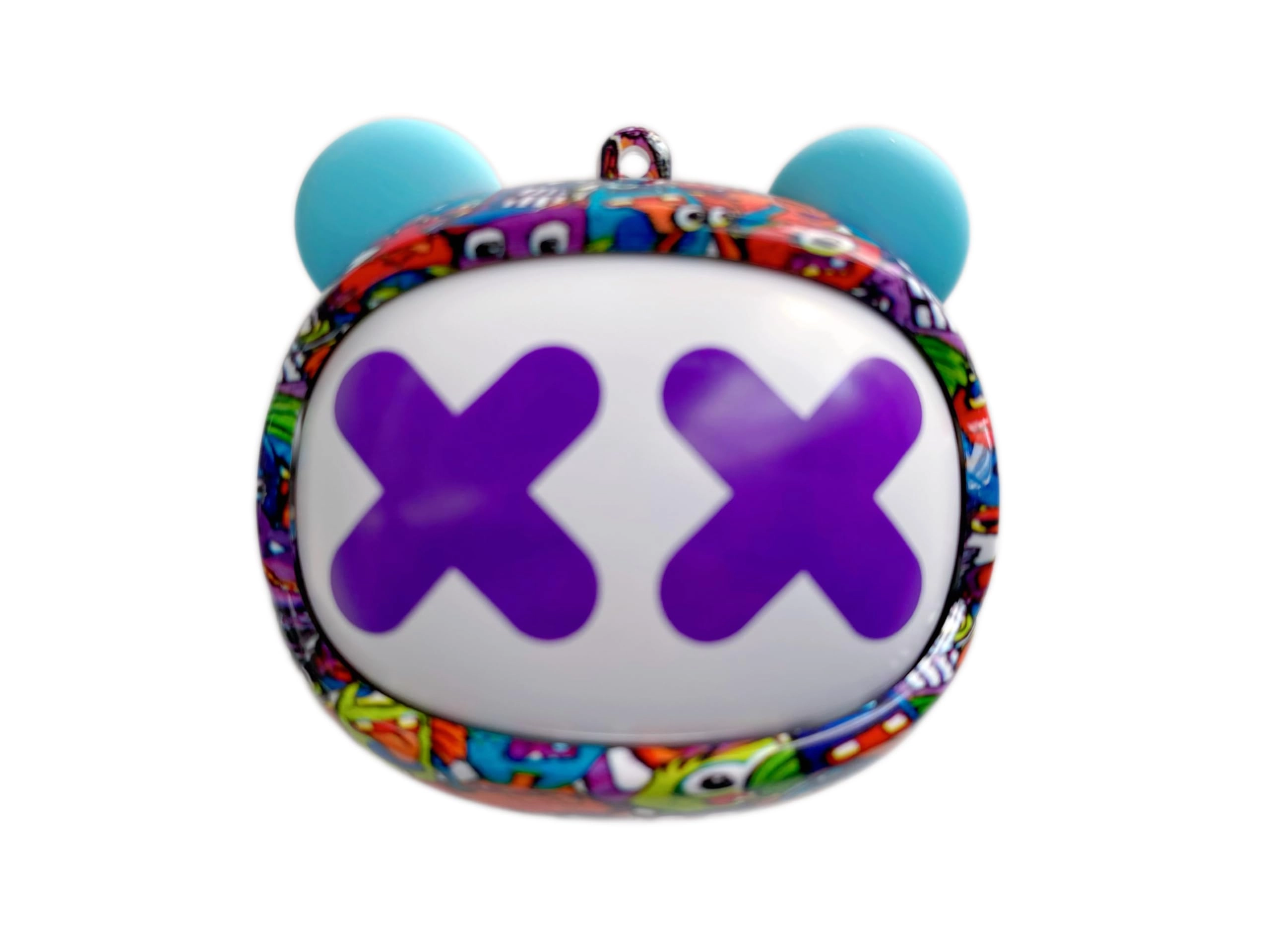 LIGHT BLUE Cute Bear Wireless Earbud