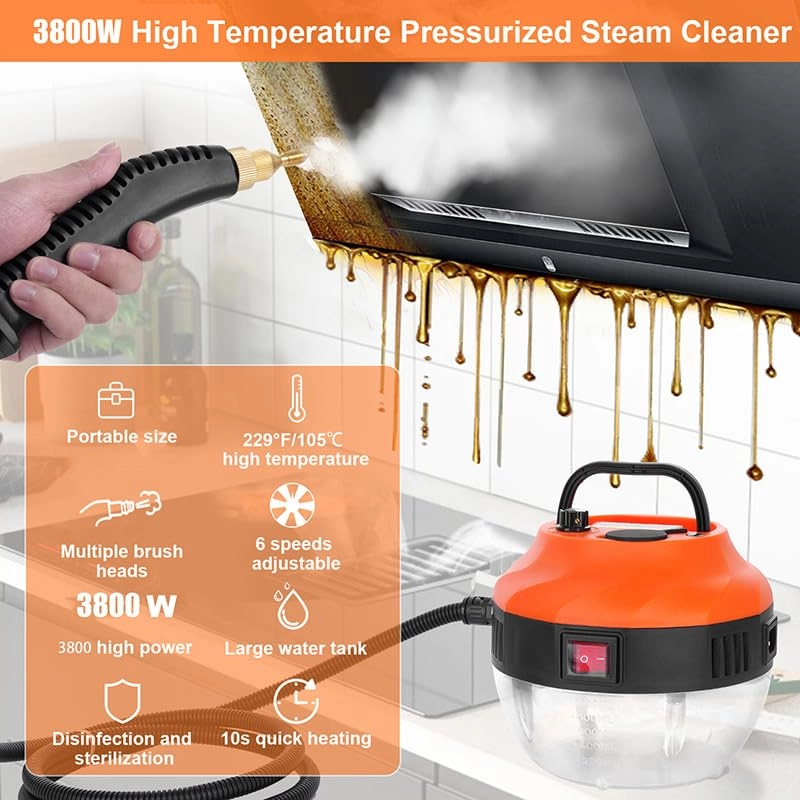 Handheld Steam Cleaner - 3 BAR 1L