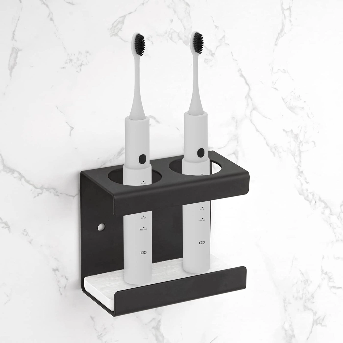 Electric Toothbrush Holder - Wall Mounted 4 Slots