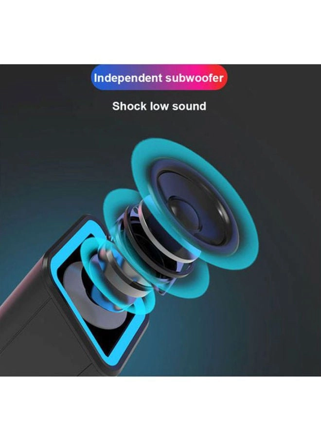 D-238 - Black/Blue 2x Speaker