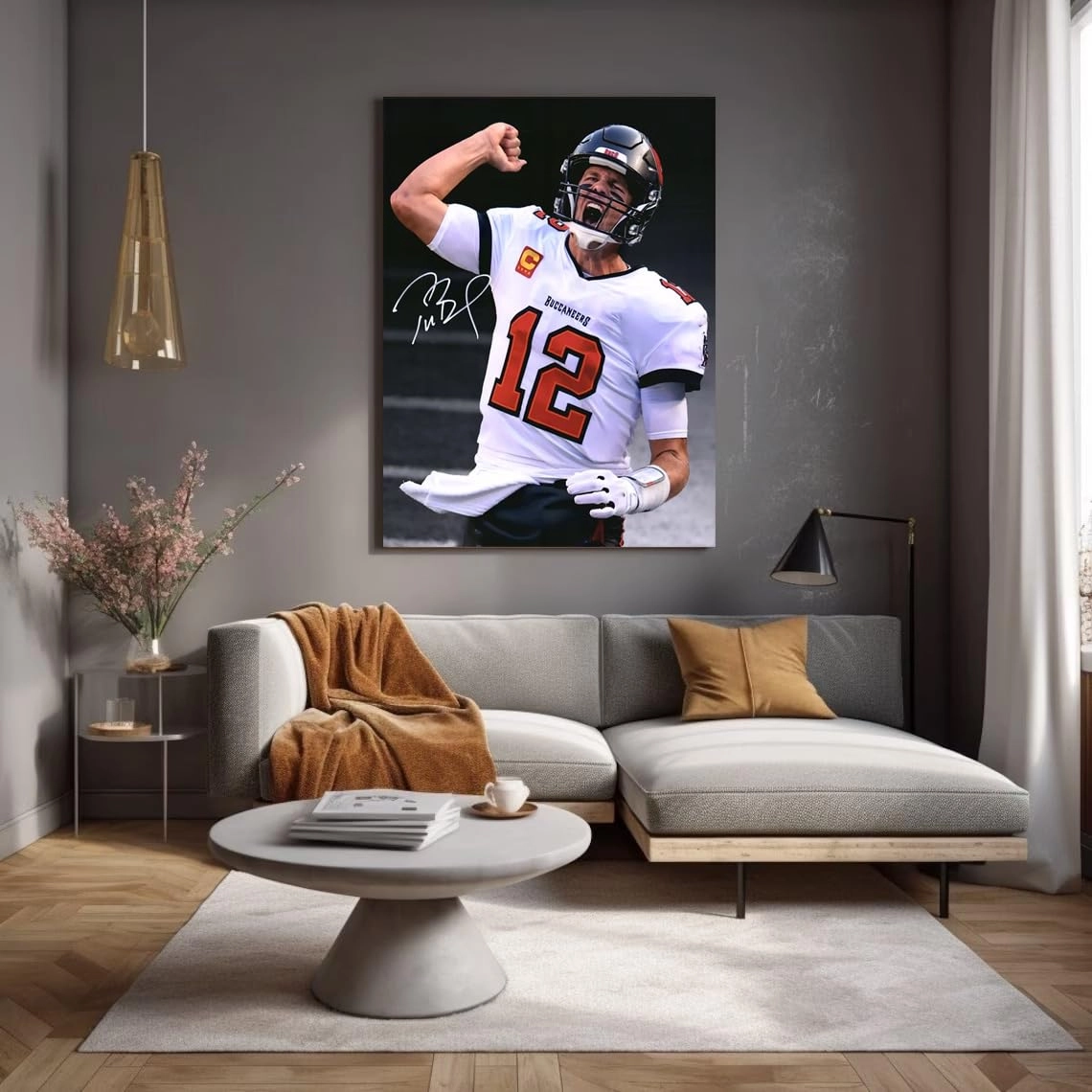Tom Brady Poster - Canvas 16"L x 24"W