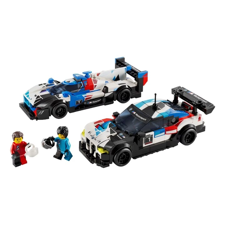 COLOR LAND CHILDRENS TOYS CENTER LLC Speed Champions BMW M4 GT3 + BMW M Hybrid V8 (76922)