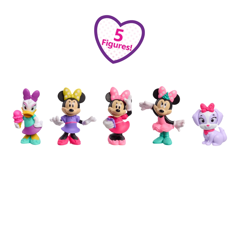Minnie Mouse Collectible Figure Set (29464294-89854) 5 pcs