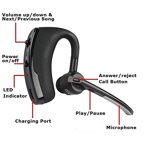 Bluetooth Headset - Wireless Headset